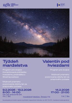 Plagát Valentín pod hviezdami