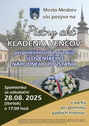 pietny akt kladenia vencov
